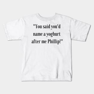 Phillip Rozzington’s broken promises Kids T-Shirt